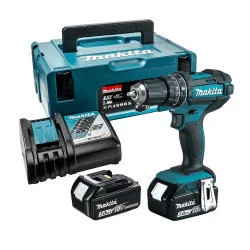 Taladro Percusión 1/2" 18V Xlt 0-600/1.600Rpm 2 Ba DHP482RFJ Makita