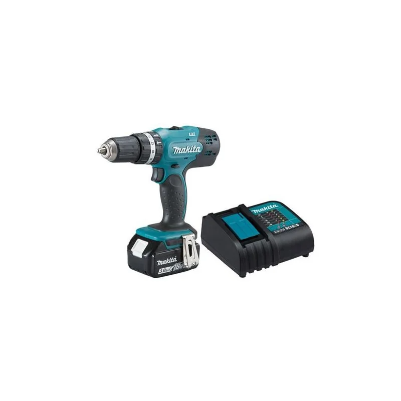TALADRO PERCUSIÓN 1/2" 18V XLT 0-400/1.300RPM 1 BA DHP453SFX8 MAKITA
