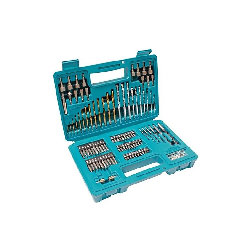 SET PUNTAS Y BROCA CAJA 102PZ B-68432 MAKITA