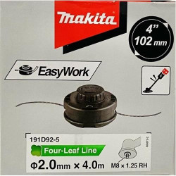 CABEZAL NYLON AUTO / B Y F / M8 X 1,25 RH / 4" / 2 191D92-5 MAKITA