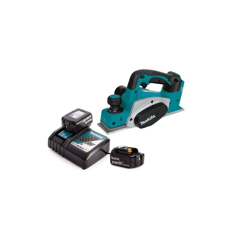 CEPILLO 82MM 18V LXT CORTE 2,0MM 14.000RPM 2 BAT.L DKP180RFE MAKITA