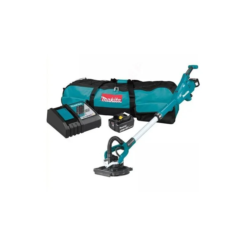 LIJADORA DE YESO 225MM 18V LXT 1.000-1.800RPM 4,5K DSL800RTE MAKITA