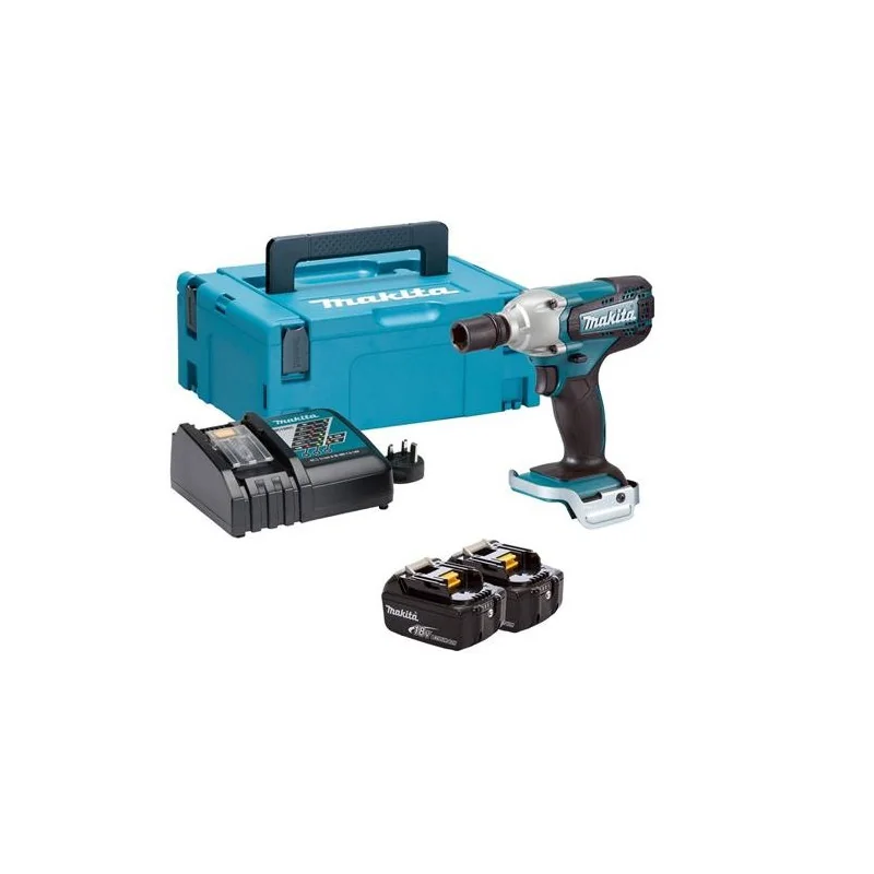 LLAVE IMPACTO 1/2" 18V LXT 190NM 2,300RPM 1,4KG 2 DTW190RFE MAKITA