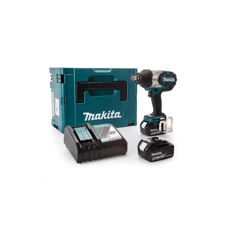 Llave Impacto 3/4" 18V Lxt 1.050Nm 0-1,800Rpm Moto Dtw1001Rtj Makita