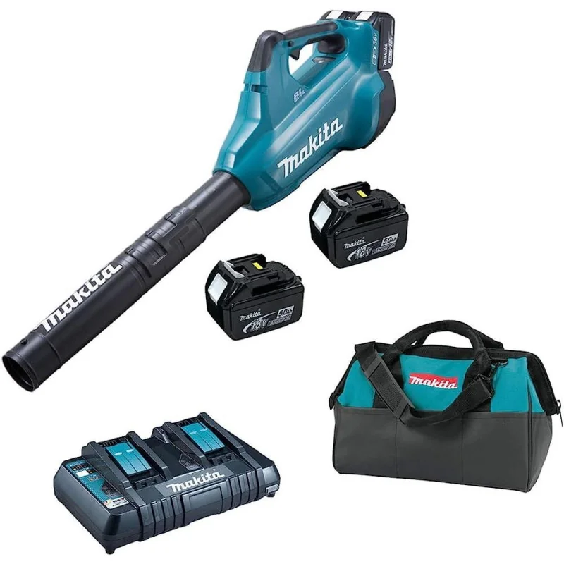 Soplador 18Vx2 (36V) 13,4 M3/Min 4 Bat.Li-Ion 5,0A DUB362PT4 Makita