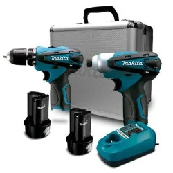 Combo Atornilladores  Df330D+Td090D 2 Bat.Bl1013+C Lct204 Makita