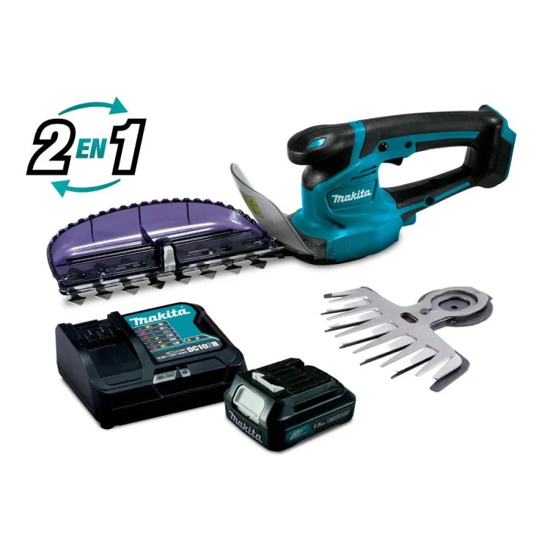 Cortasetos 200Mm 12V Cxt + Cuchilla Tijera 1 Bat.L UH201DSYX Makita