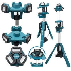 LAMPARA TORRE ILUMINACION 2 POSICIONES 2.240Mm 18V DML814 MAKITA