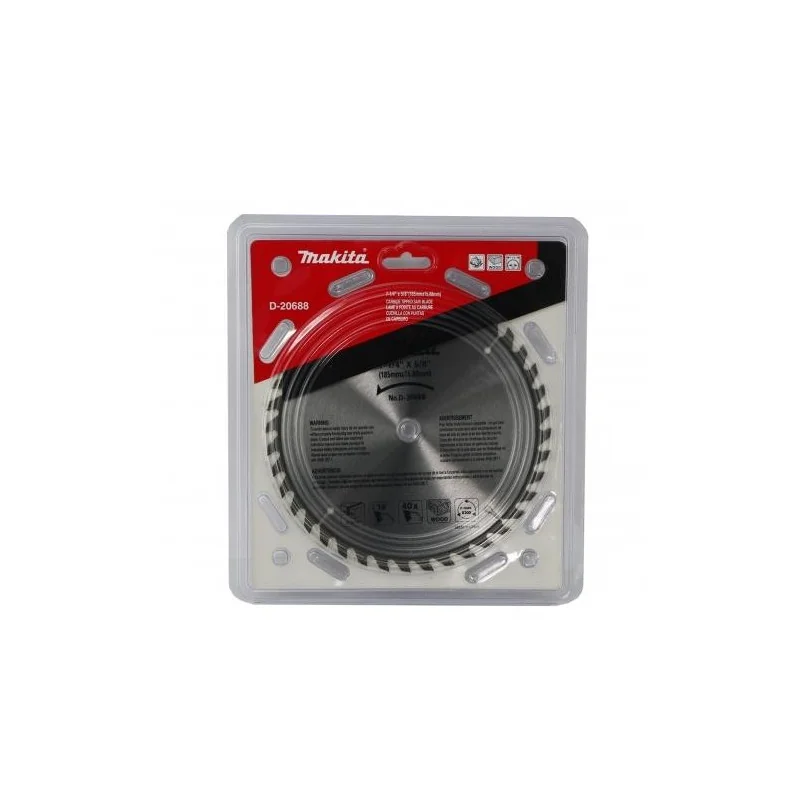 DISCO SIERRA 7-1/4"X 5/8" X 40 DTE MADERA D-20688 MAKITA