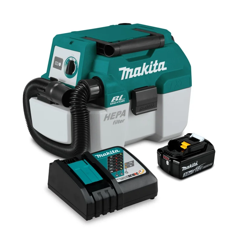 Aspiradora 7,5Lt 18Vx2 (36V) 1,6M3/Min Seco/Humedo DVC750LRF Makita