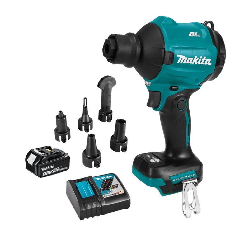Pistola Soplado 18V Lxt 1,1M3/Min 150Mt/Seg Motor Das180Rt Makita