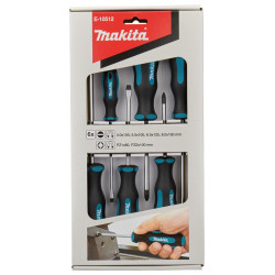 Set Destornilladores 6Pzs (Sl 4Pcs.+Pz 2Pcs.) E-10512 Makita