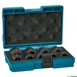 Set 9 Pz Dados Impacto Sq 1/2" Impact Black ( 8,10 E-16564 Makita
