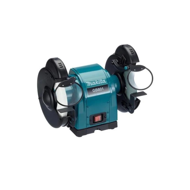 ESMERIL BANCO 8" (205MM) 550W 2.850RPM 19,8KG EJE GB801 MAKITA