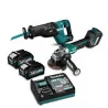 Kit Esmeril Angular 4-1/2" 40V Xgt 3 + Jr002Gz Ga028Gm201-1 Makita