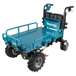 Carretilla 18V X2 (36V) Carga 300KG Con Plataforma de levante eléctrico DCU601Z MAKITA