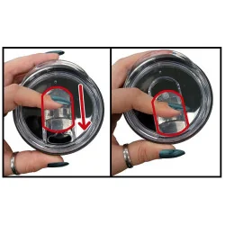 Mug Térmico De Acero Inoxidable Y De Plástico 350 Ml Makita M-Mug-Gen-1 Makita