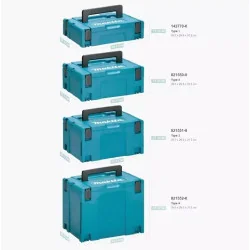 Maleta Plastica Apilable (Tipo1) Makpac 821549-5 Makita