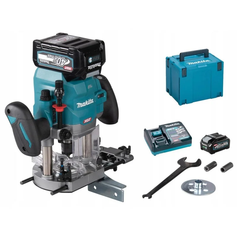 Fresadora 1/4 (6Mm) Inalambrica 40V XGT RP001GM201 Makita