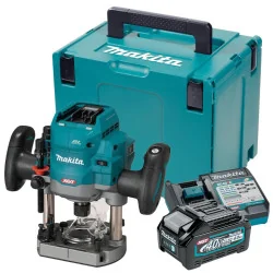 Fresadora 1/4 (6Mm) Inalambrica 40V XGT RP001GM201 Makita