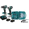 Combo 18V Taladro 1/2" Dhp487 + Atornillador Impac Dlx2414Yx7-3 Makita