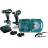 Combo 18V Taladro 1/2" Dhp487 + Atornillador Impac Dlx2414Yx7-3 Makita