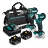 Combo  Taladro 1/2" Dhp485+Atornillador Impac Dtd1 Dlx2286X Makita