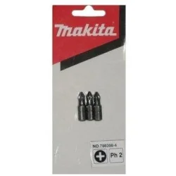 Punta Cruz Ph 2 (1/4"X25Mm) Blister 3Pz 798398-4 Makita