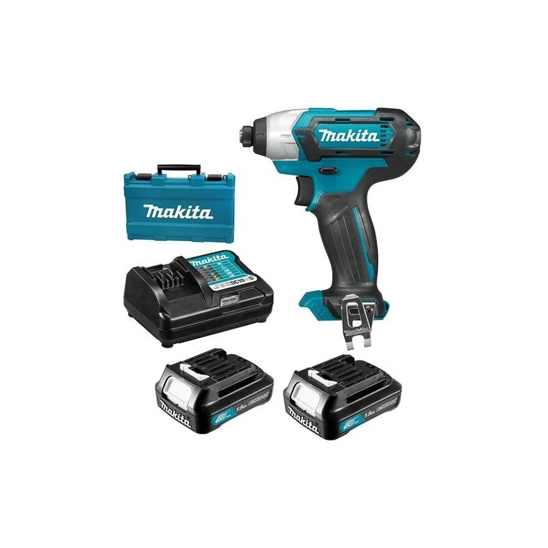 ATORNILLADOR IMPACTO HEX.1/4" 12V MAXCXT 110 NM 0- TD110DWYE MAKITA