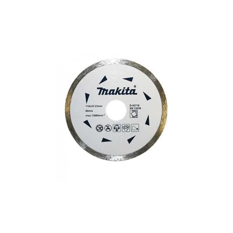 Disco Diamantado Cont. 4-1/4" (110 X 22.23Mm) Porc D-52716 Makita