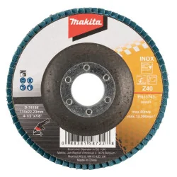 Disco Traslapado 4 1/2" (115 X 22) Gr 40 Zircon Me D-74186 Makita