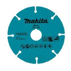 Disco Sierra 4-1/2" (115 X 1.0 X 22.23Mm) Hm Grano B-57716 Makita