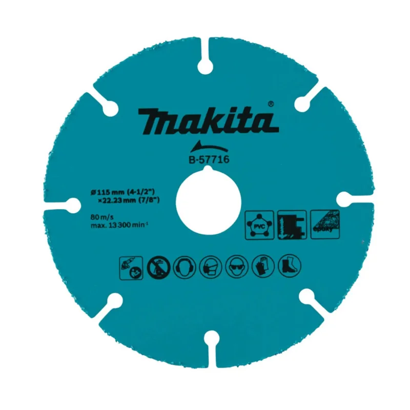 Disco Sierra 4-1/2" (115 X 1.0 X 22.23Mm) Hm Grano B-57716 Makita