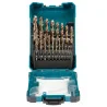 Set Brocas Metal Hss M-Force 19 Pcs Set 1-10Mm D-67583 Makita
