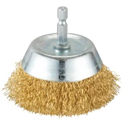 Grata Copa Conica 75Mm(3") Ac. Ondulado Bronceado D-73639 Makita