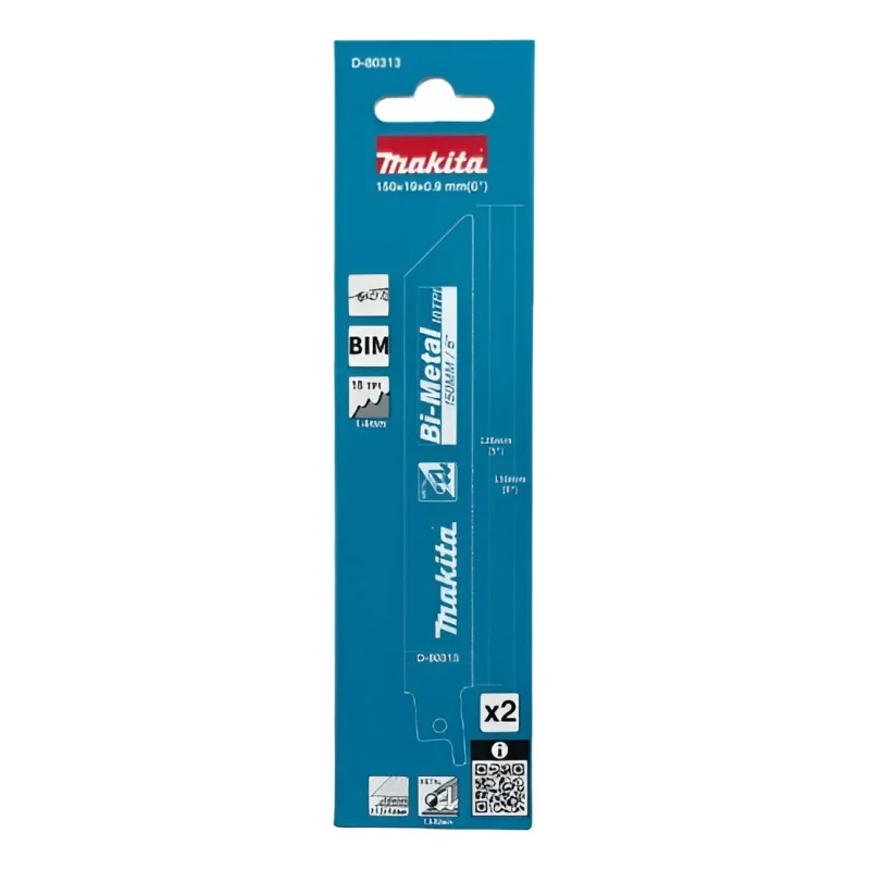 Hoja Sierra Sable Bi-Metal (18T X 150Mm) Para Metal D-80313 Makita