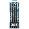 Set Brocas Sds Plus 4Pzs (6.5, 8.0,10.0, 12.0 X 16 D-74728 Makita
