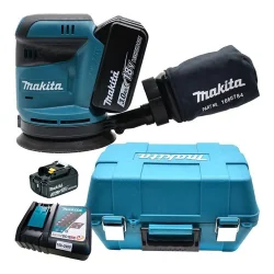 LIJADORA ROTORBITAL 5" (125MM) 18V LXT 0-13.600OPM DBO180RFE MAKITA