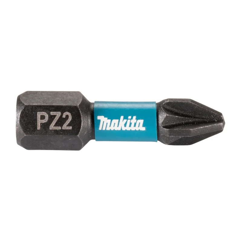Punta Pozi Impact Black Pz 2 (1/4"X25Mm) Blister E-12376 Makita