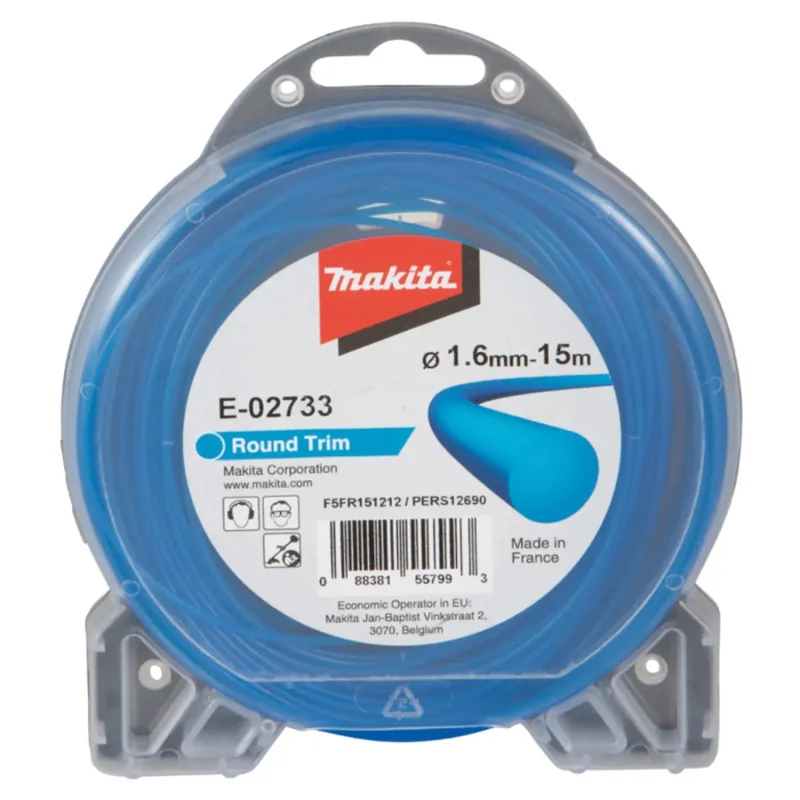 Nylon Redondo Azul/1,6 Mm/15 M E-02733 Makita