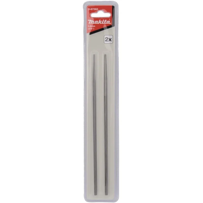 Lima Redonda / 4,8 Mm (3/16") / 2 Unidades Clamshe D-67393 Makita