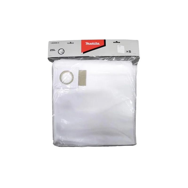 BOLSA FILTRO TELA 25LT P/VC3210 (5PZ) 195558-3 MAKITA