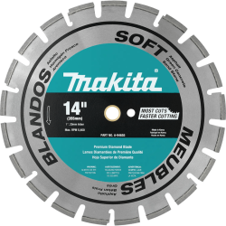 Disco Diamantado Seg. 14" (355 X 25.4Mm) Buje 20Mm A-94655 Makita