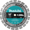 Disco Diamantado Seg. 14" (355 X 25.4Mm) Buje 20Mm A-94655 Makita