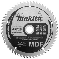 Disco Sierra 6-1/2" (165 X 20Mm X 55Dte) 1.6 Mader B-57087 Makita