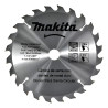 Disco Sierra 7-1/4" X 20Mm X 24 Dte Madera Con Buje D-51340 Makita
