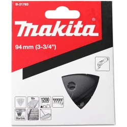 Lija Delta Negro Gr1200 Para Piedra-Vidrio (10Pz) B-21783 Makita