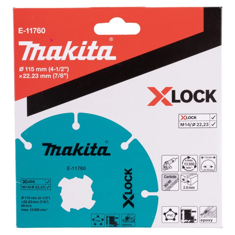 Disco Sierra 4-1/2" (115 X 22.23Mm) Efficut Grano E-11760 Makita