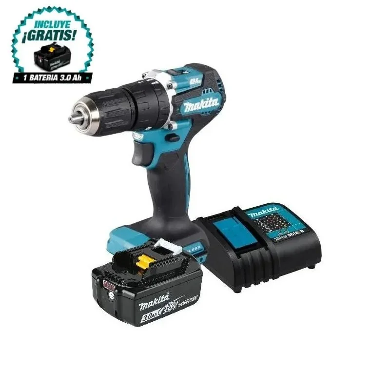 Taladro Atornillador 1/2" 18V Xlt 0-500/2.100Rpm Dhp487Rfx4-1 Makita