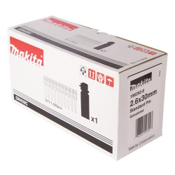 CLAVO CONCRETO STANARD 2.6Mm X 30Mm (CAJA: 10Xtira 196292-8 MAKITA